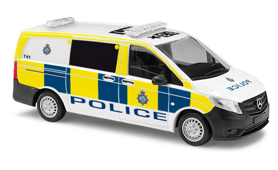 Busch 51190 MB Vito Police GB - Vorbestellung 1:87
