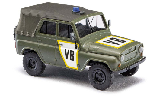Busch 52115 UAZ 469 Polizei CZ VB - Vorbestellung 1:87