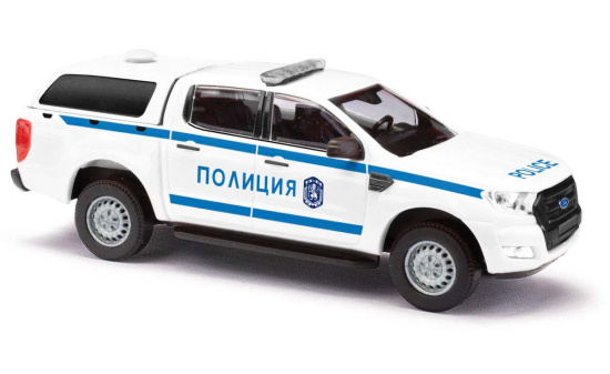 Busch 52832 Ford Ranger Polizia Bulgarien 1:87
