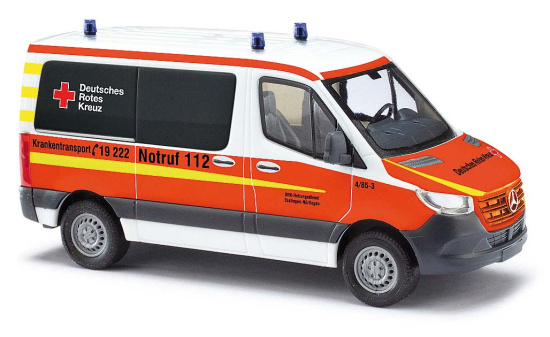 Busch 53455 MB Sprinter DRK Esslingen - Vorbestellung 1:87