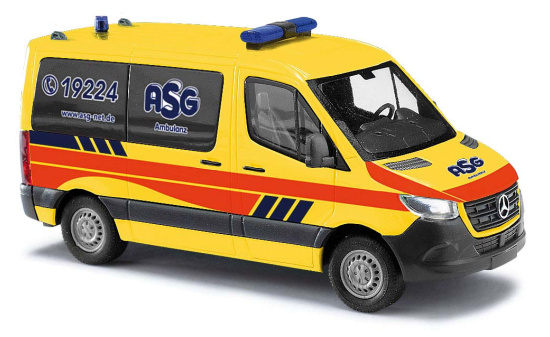 Busch 53457 MB Sprinter ASG Ambulanz HH 1:87