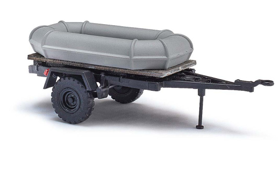 Busch 53607 Anhänger HL10+Schlauchboot - Vorbestellung 1:87