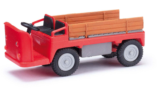 Busch 210010022 Balkancar, m.Bordwand rot 1:87