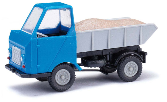 Busch 210013501 Multicar M22,Kiesladg. blau H 1:87