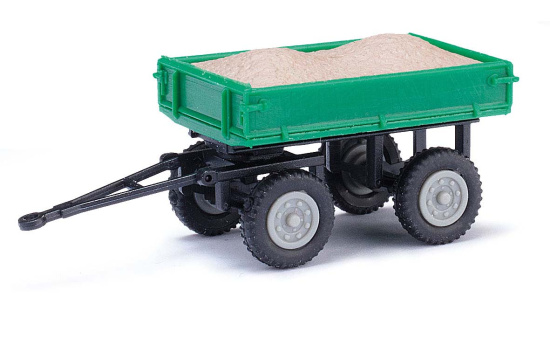 Busch 210019501 Anhänger: Kiesladung, grün - Vorbestellung 1:87