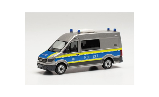 Herpa 096744 Volkswagen Crafter Halbbus Polizei Straubing 1:87