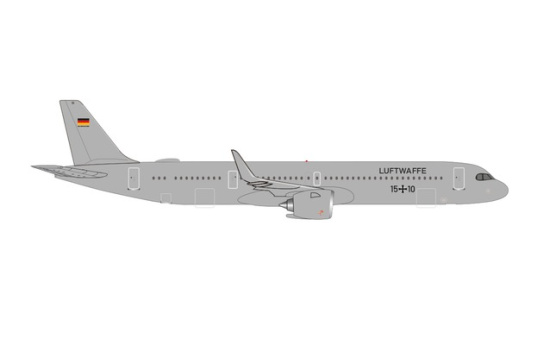 Herpa 536073 Luftwaffe Flugbereitschaft Airbus A321LR 1510 - Vorbestellung 1:500
