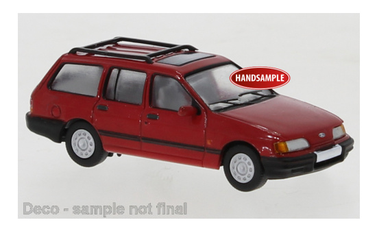 PCX87 PCX870281 Ford Sierra Turnier, rot, 1987 1:87