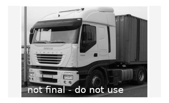 IXO IXOTR119 Iveco Stralis - weiss 1:43