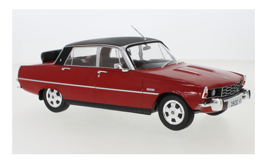 MCG 18288 Rover 3500 (P6), rot/matt-schwarz, RHD, 1974 1:18