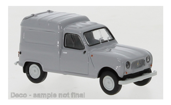 Brekina 14755 Renault R4 Fourgonnette, grau, 1961 1:87