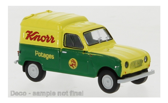 Brekina 14752 Renault R4 Fourgonnette, Knorr Potages, 1961 1:87