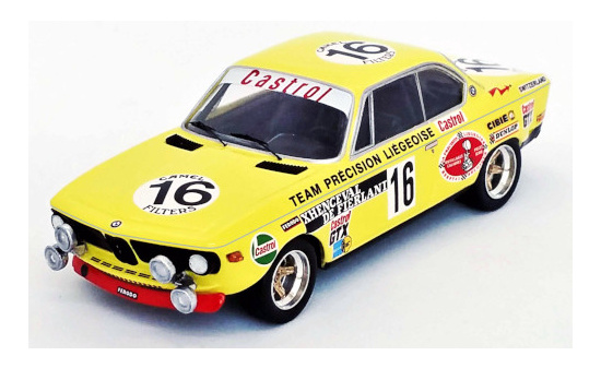 Trofeu RRBE37 BMW 2800 CS (E9), No.16, 24h Spa, J.Xhenceval/H.de Fierlant, 1972 1:43
