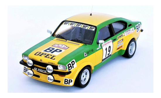 Trofeu DSN-13 Opel Kadett C GT/E, No.19, BP, Rallye WM, Tour de Corse, J.L.Clarr/J-F.Fauchille, 1976 1:43