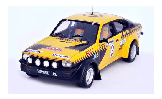 Trofeu DSN-22 Opel Kadett GT/E, No.3, Rallye WM, Rally Monte Carlo , W.Röhrl/W.Pitz, 1977 1:43