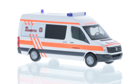 Rietze 53133 Volkswagen Crafter Die Johanniter Göttingen, 1:87 1:87