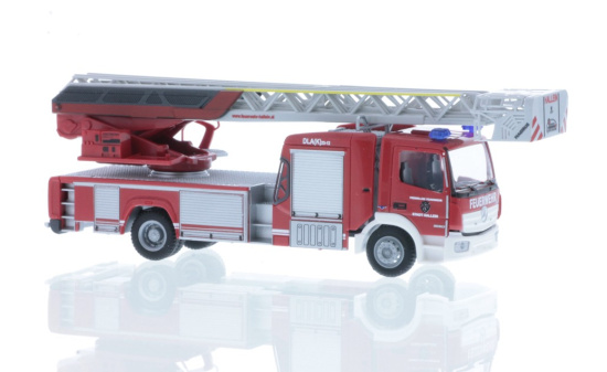 Rietze 71661 Magirus DLK Atego ´19 L-AS FW Hallein (AT), 1:87 1:87