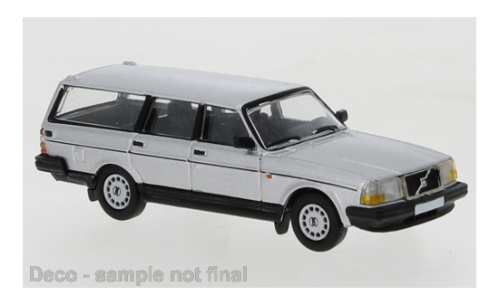 PCX87 PCX870396 Volvo 240 GL Kombi, silber, 1989 1:87