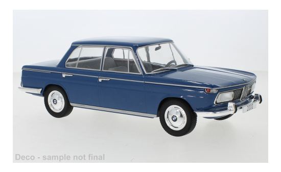 MCG 18291 BMW 2000 (Typ 121), dunkelblau, 1966 1:18