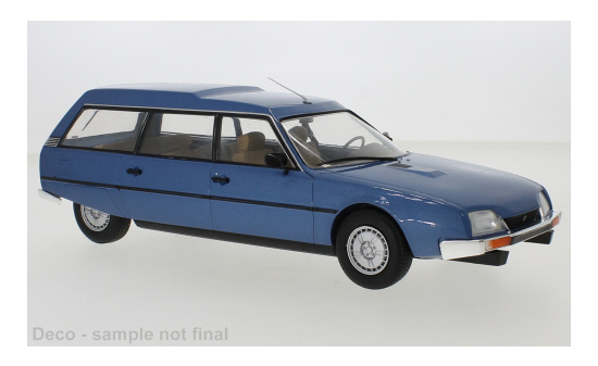 MCG 18292 Citroen CX Break, metallic-blau, 1976 1:18