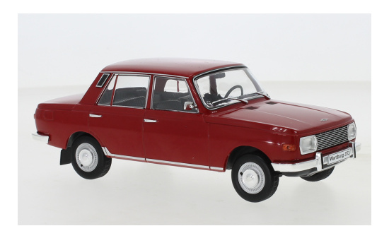 WhiteBox 124108 Wartburg 353, dunkelrot 1:24