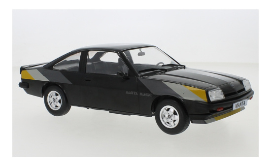 MCG 18256 Opel Manta B Magic, schwarz, 1980 1:18