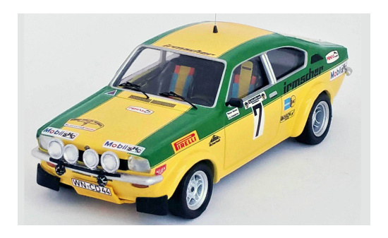 Trofeu DSN-28 Opel Kadett C GT/E, No.7, Rallye DM, Rallye Hessen, W.Smolej/C.Geistdörfer, 1976 1:43