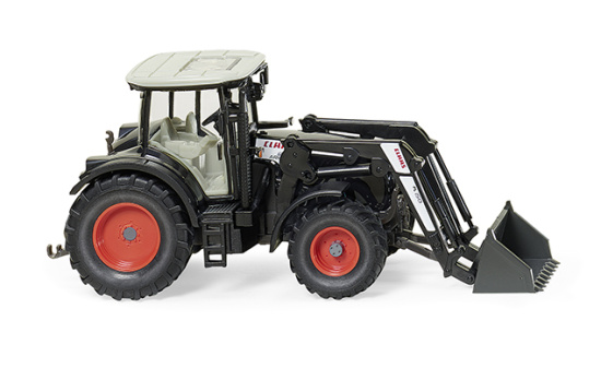 Wiking 036312 Claas Arion 640 mit Frontlader 150 - schwarz 1:87