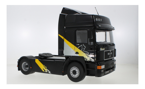 MCG MCG18244 MAN F2000 - schwarz , Dekor - Vorbestellung 1:18