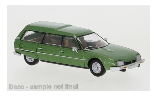 PCX87 PCX870415 Citroen CX Break, metallic-grün, 1976 1:87