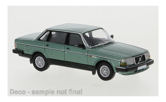PCX87 PCX870419 Volvo 240, metallic-grün, 1989 1:87