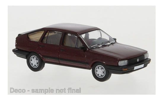 PCX87 PCX870409 VW Passat B2, dunkelrot, 1985 1:87