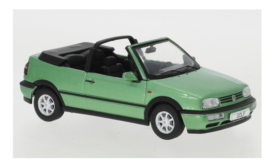 IXO CLC427N VW Golf III Cabriolet, metallic-grün, 1993 1:43