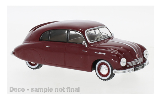 IXO CLC433N22 Tatra T600, dunkelrot, 1950 1:43